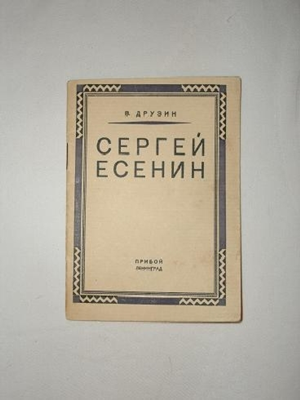"Сергей Есенин". В.Друзин. 1927 г.