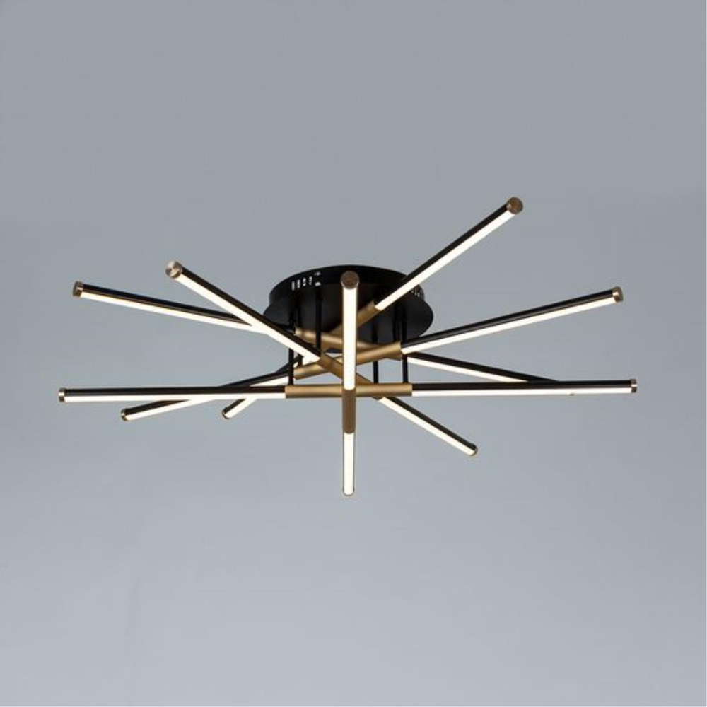 Потолочная светодиодная люстра Arte Lamp FERNANDO A2199PL-6BK
