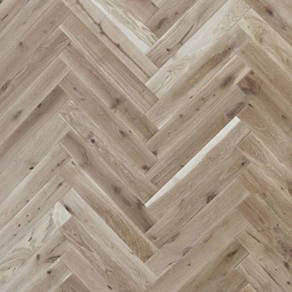 Паркет Елка Английская PolarWood Дуб ANTARCTICA HB (1,08 м2)