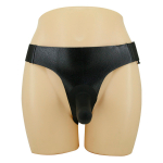 Женский страпон 15см на эластичных ремнях Baile Ultra Harness Les Dildo BW-022052