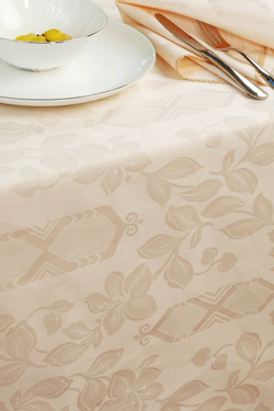 Скатерть 160x320 и 14 салфеток Confestyl Iris Beige