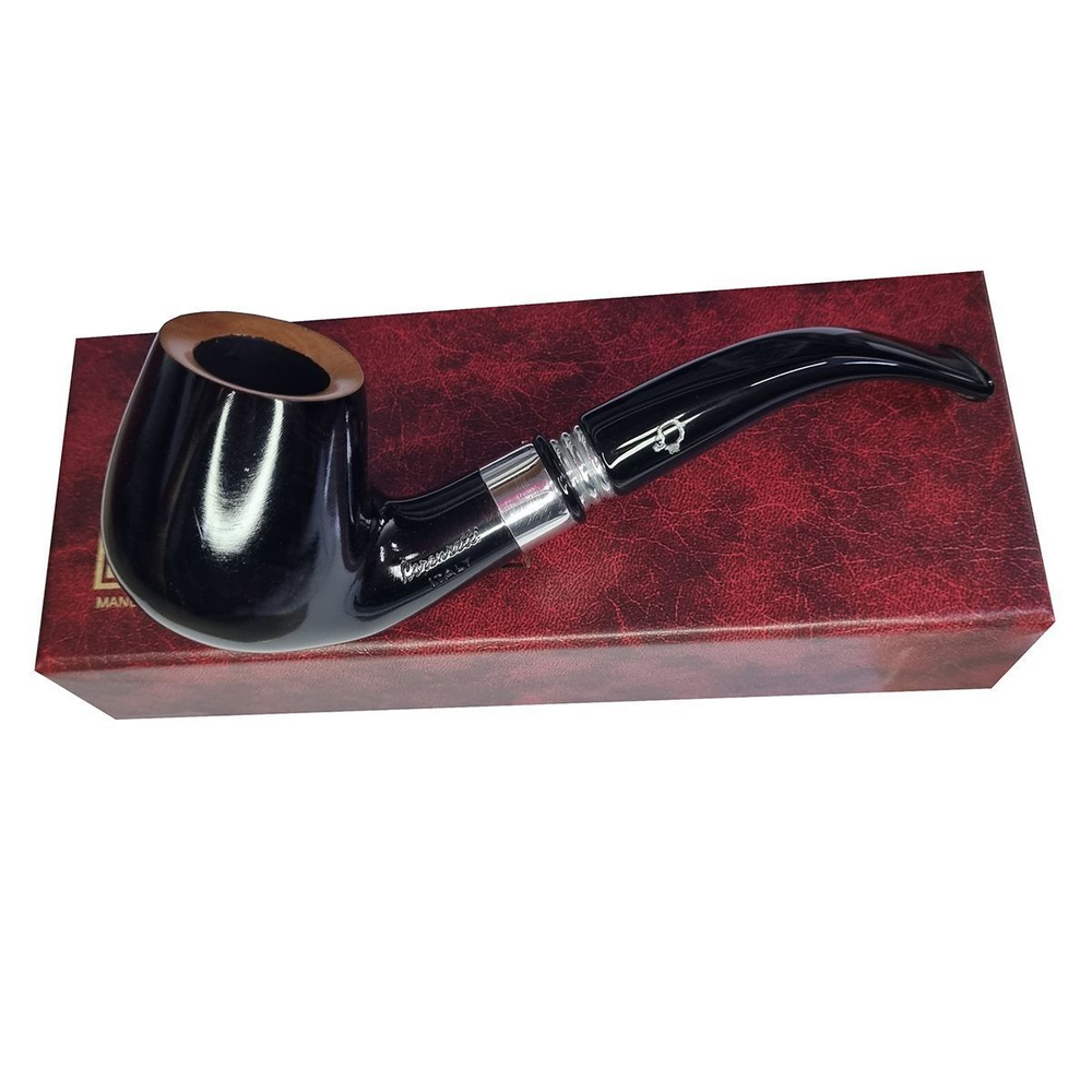 Трубка "Lorenzetti" Felicita Black Model B6 (Бриар, 9мм фильтр)