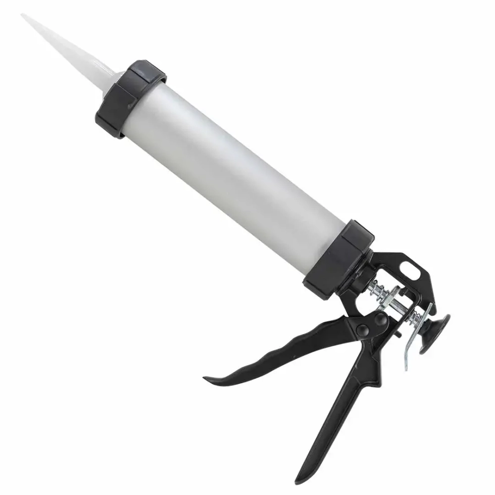 Пистолет для силикона алюминиевый, 400гр. Forsage F-CG-01