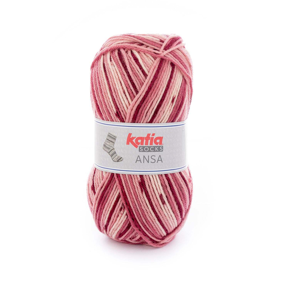 40% Katia Socks Ansa 8-ply 150г| Носочная пряжа с жаккардовым эффектом