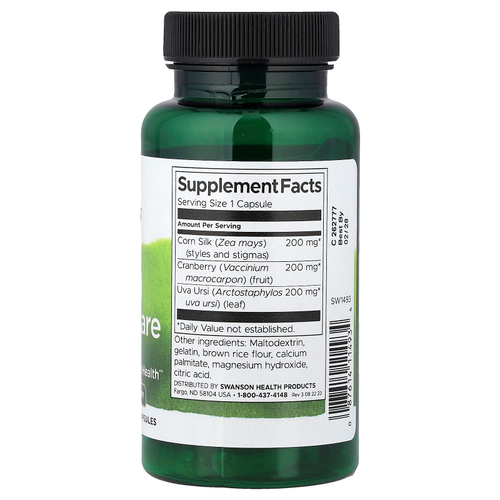 Swanson Vitamins, травяное средство для мочеиспускания, 60 капсул
