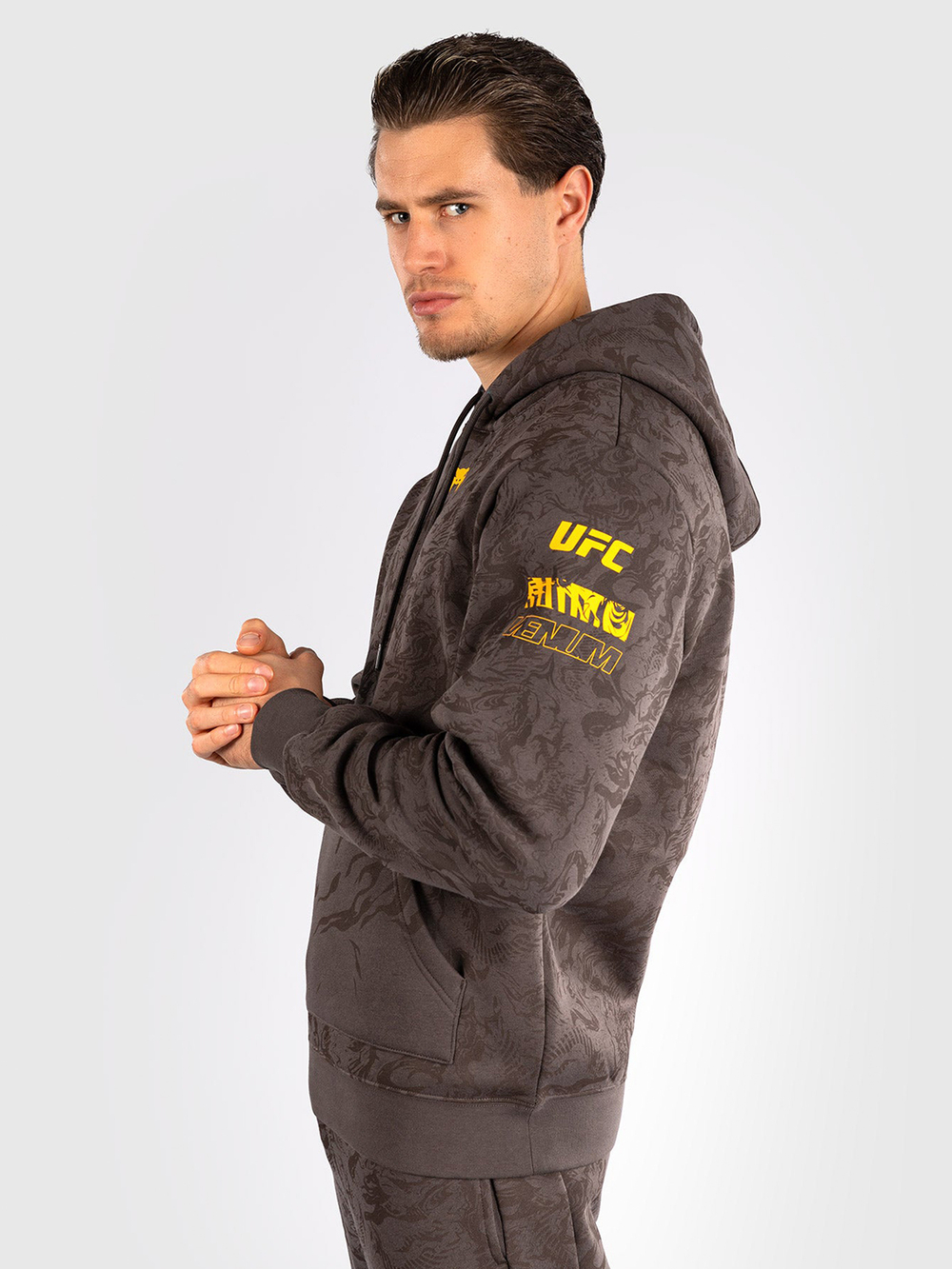 Худи UFC Fusion by Venum Fight Week Dark Brown