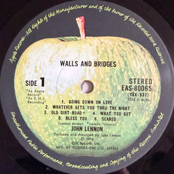 Виниловая пластинка John Lennon - Walls And Bridges LP