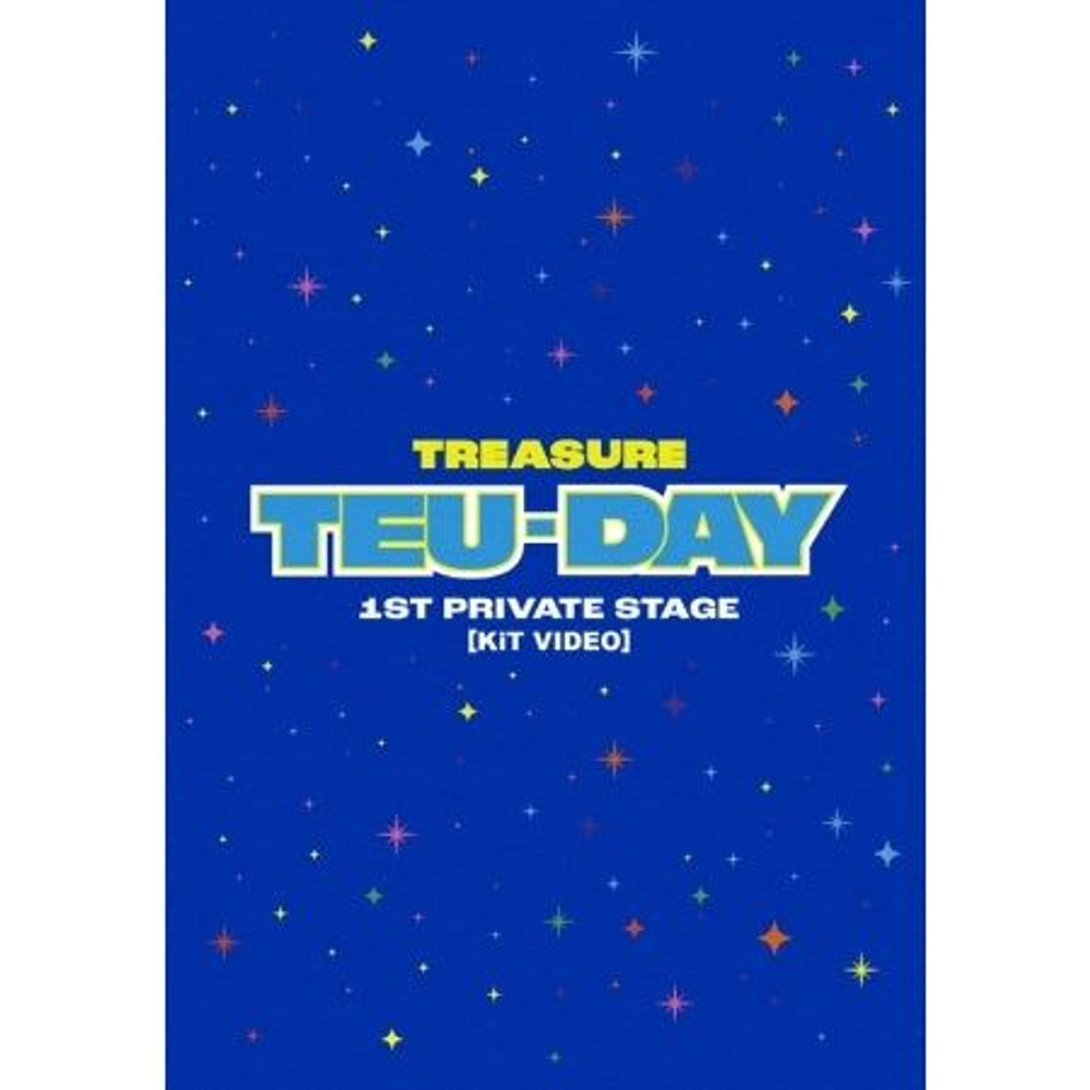 Альбом TREASURE - TEU-DAY TREASURE 1st Private Stage KIT VIDEO