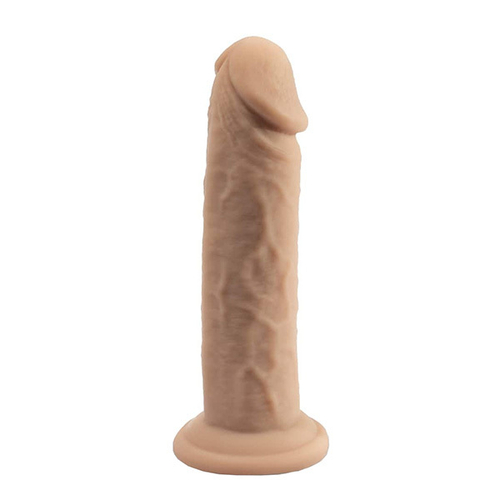 Телесный фаллоимитатор 15см на присоске SilexD Real Skin Dildo 6" Model 2