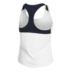 Женская теннисная майка ASICS Court Tank Top Women - White, Dark Blue