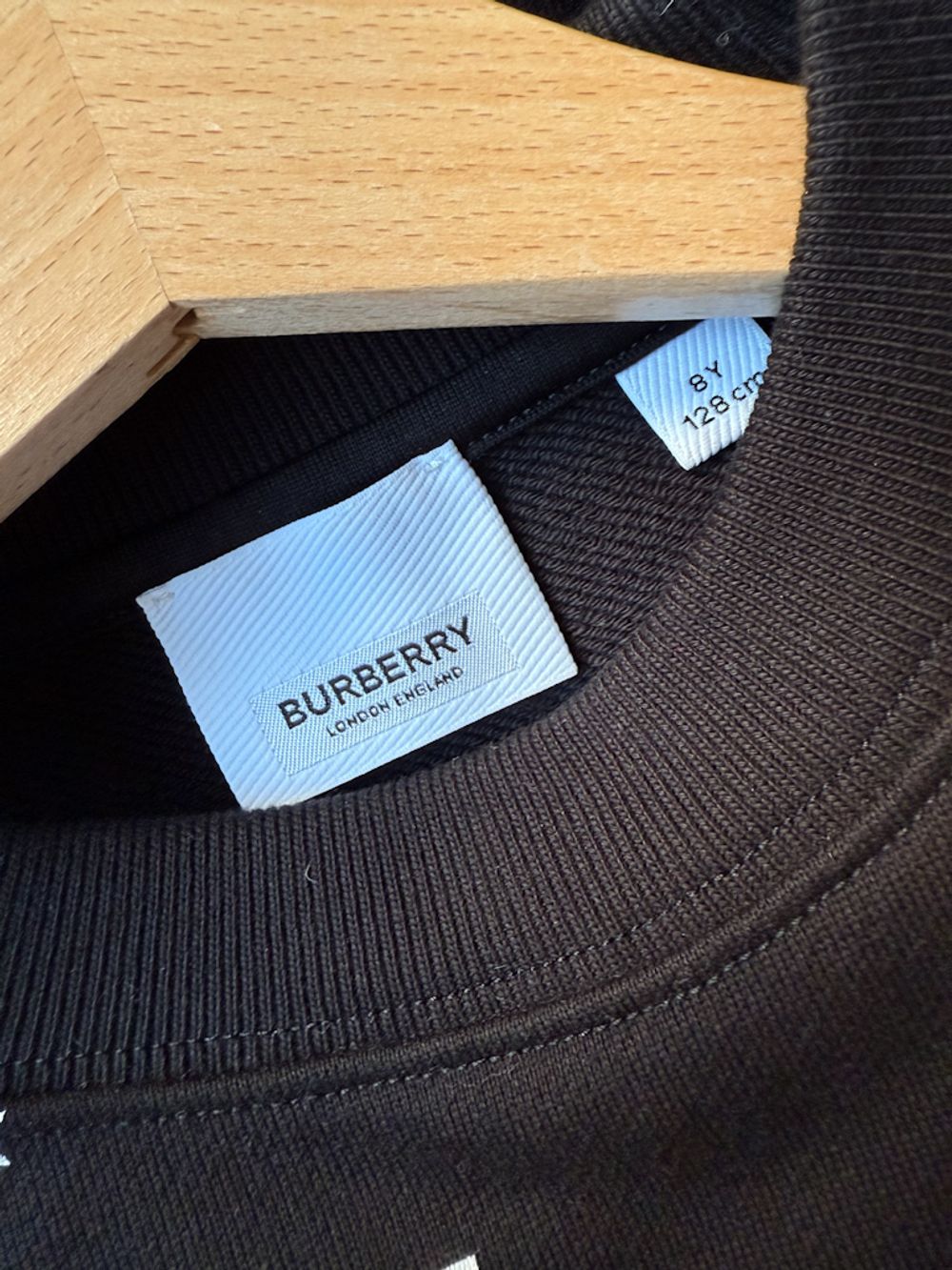 Хлопковый свитшот Burberry, 128