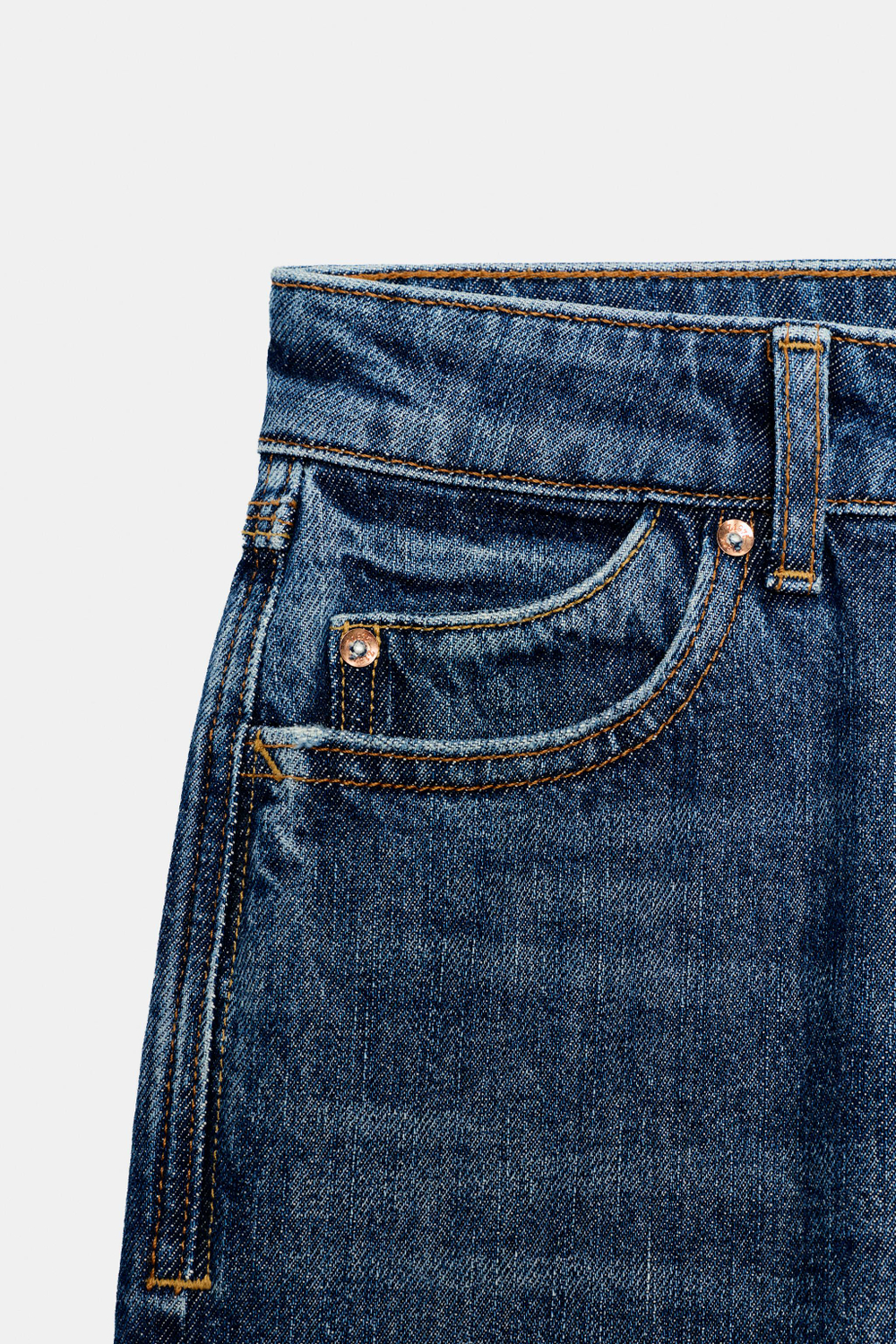 ДЖИНСЫ Z1975 MOM FIT С ВЫСОКОЙ ПОСАДКОЙ — ZARA
