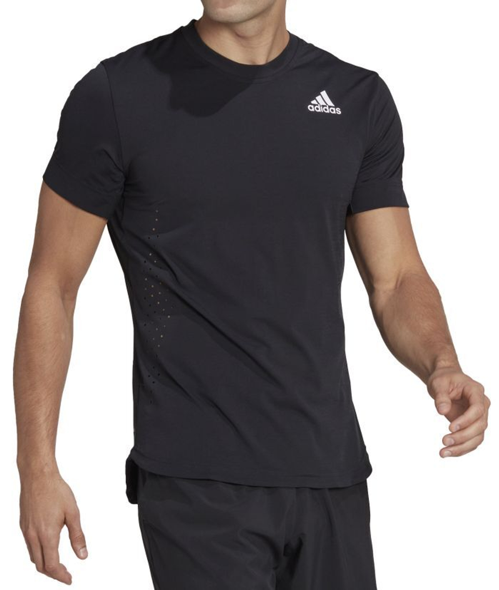 Мужская теннисная футболка Adidas New York Tee - black