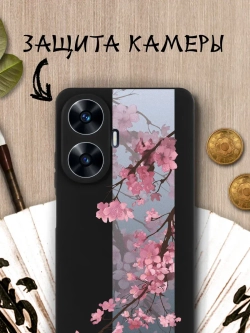 Чехол на Realme C55 с принтом