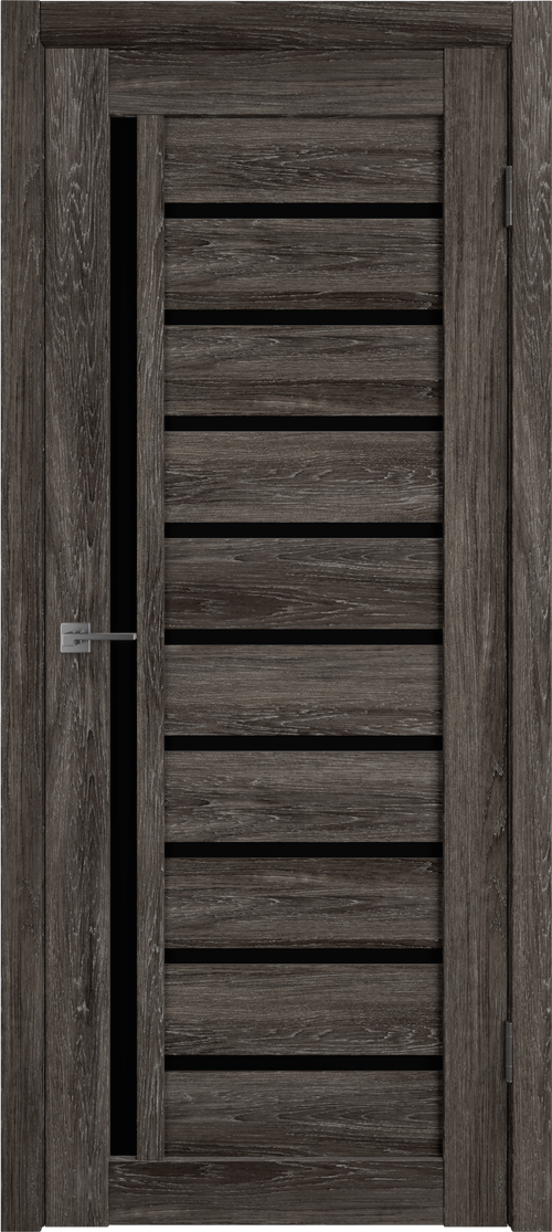 Дверь Atum 11 / Terra Vellum / Black Gloss / Владимирские двери