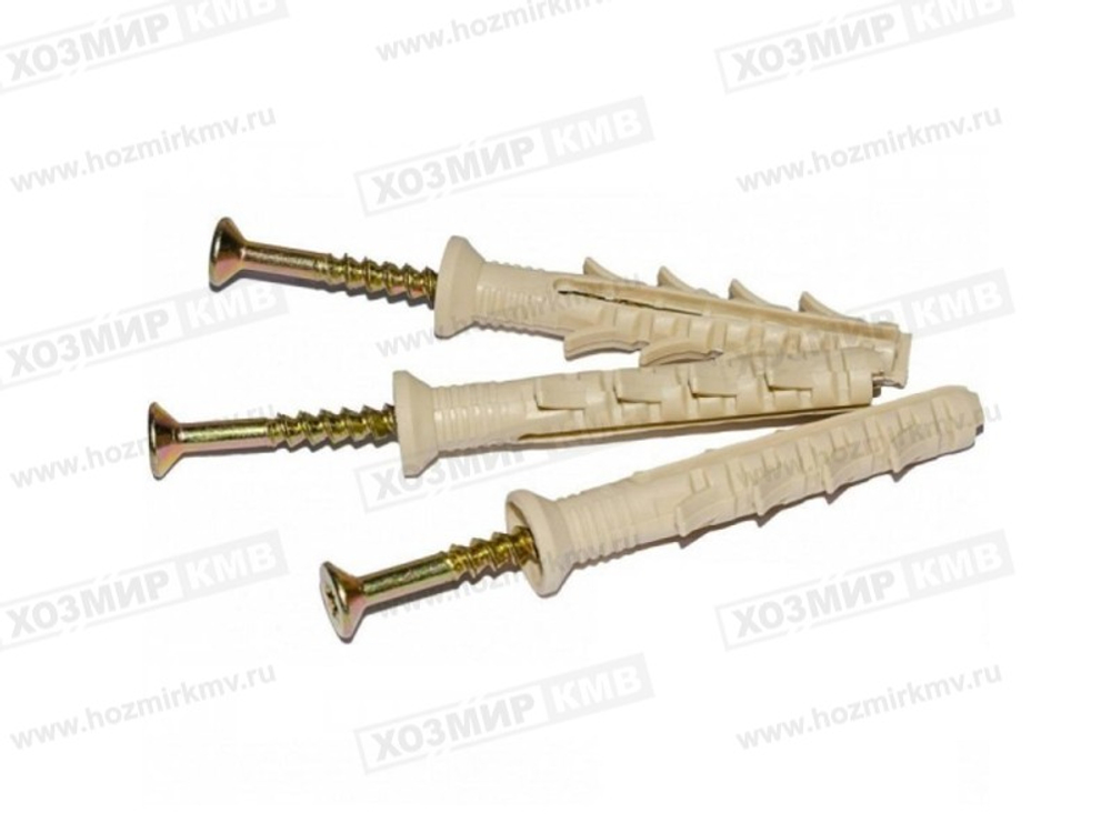 дюбель с шурупом потайной бортик SM-L 6 * 80 (100 шт.)