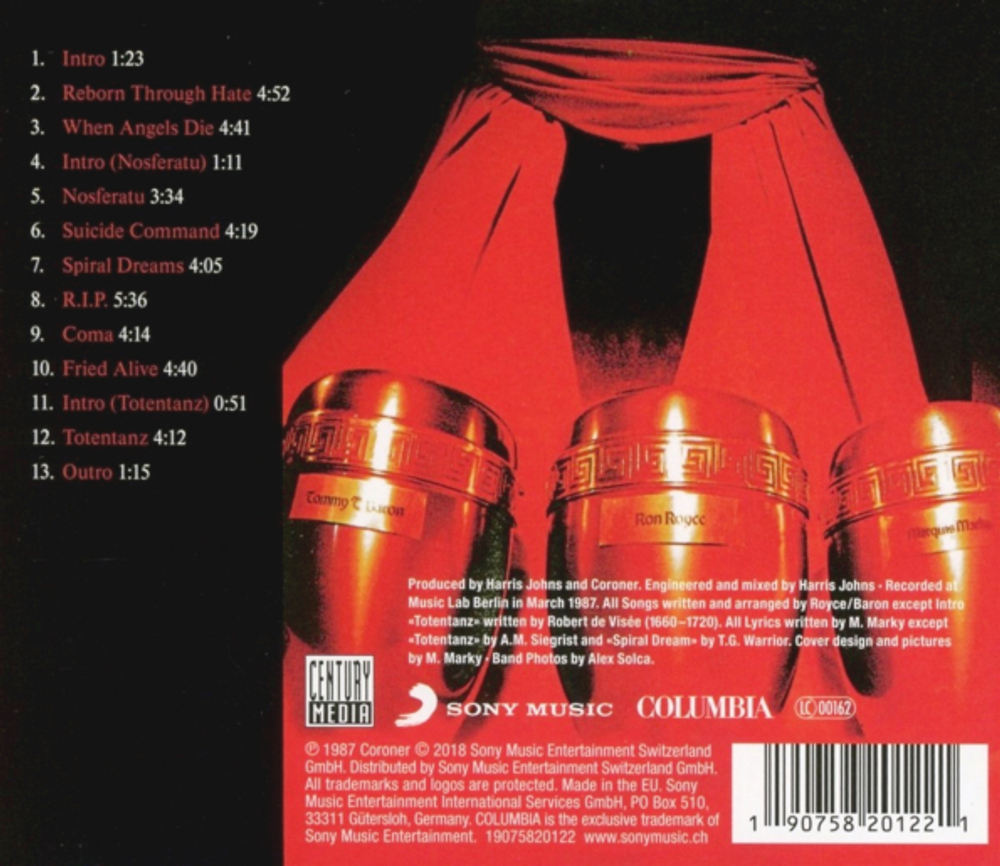 Coroner / R.I.P. (CD)