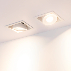 Светильник CL-SIMPLE-S80x80-9W Warm3000 (WH, 45 deg) (Arlight, IP20 Металл, 3 года) 026874