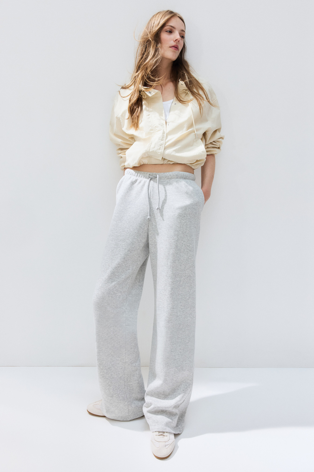 Широкие джоггеры - H&M
