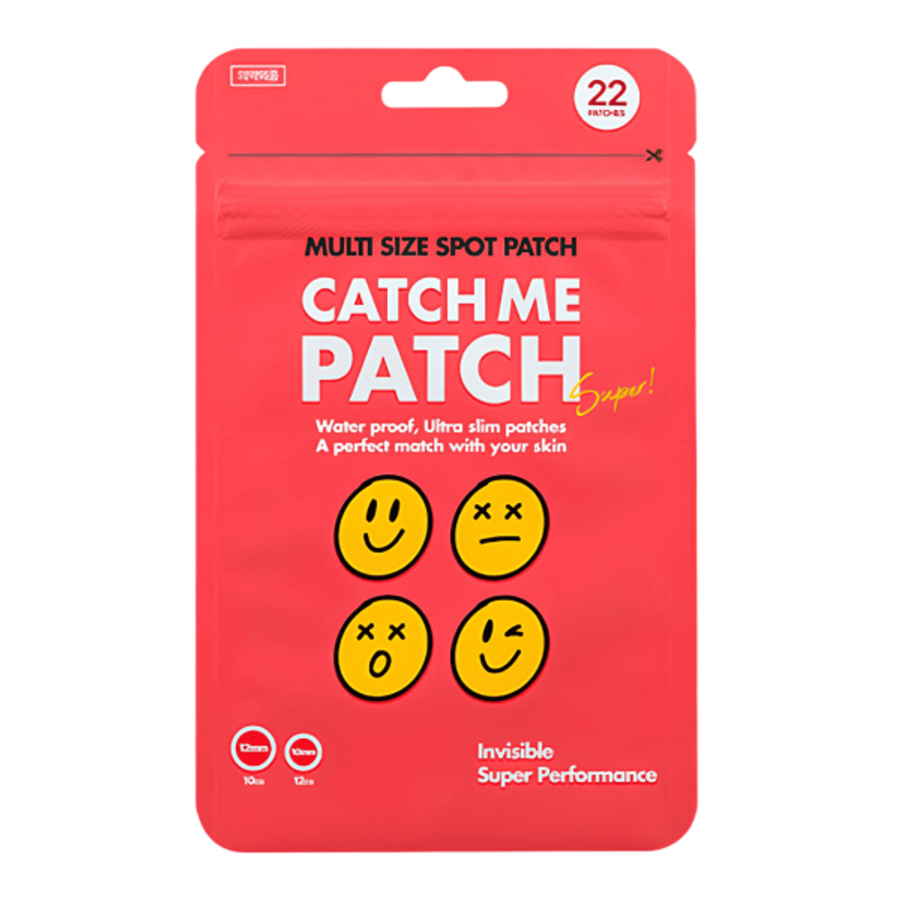 Патчи для лица против несовершенств точечные CATCH ME PATCH Multi Size Spot Patch 22 шт