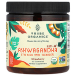 Tribe Organics, Ashwagandha KSM-66®, для детей и подростков, со вкусом клубники, 60 жевательных таблеток