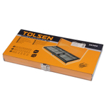 TOLSEN (TT20385) Набор вставок (бит) 10 мм, Torx, Spline, Hex, 40 предметов