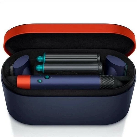 Фен-стайлер Dyson Airwrap complete long HS05 HK, prussian blue/topaz orange