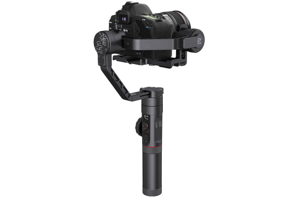 Профессиональный трехосевой подвес Zhiyun Tech Crane 2 (V3) с фоллоу фокусом в комплекте