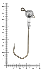 Джиг некрашеный Stinger Eye Jig, крючок Vido Craft VD-079 7/0 (3шт/уп)