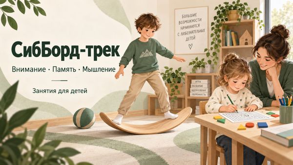 СибБорд-трек: учим детей управлять вниманием, памятью и мышлением