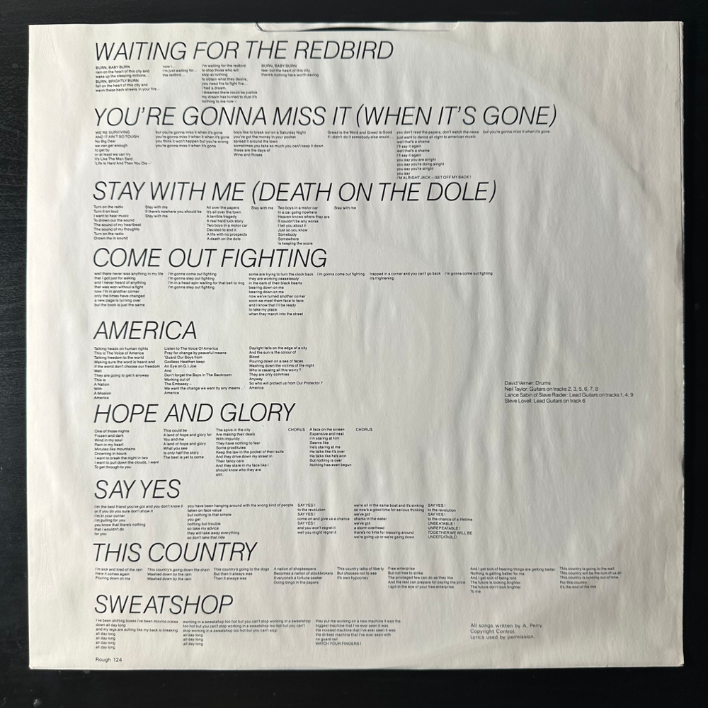 Easterhouse ‎– Waiting For The Redbird (Англия 1989г.)