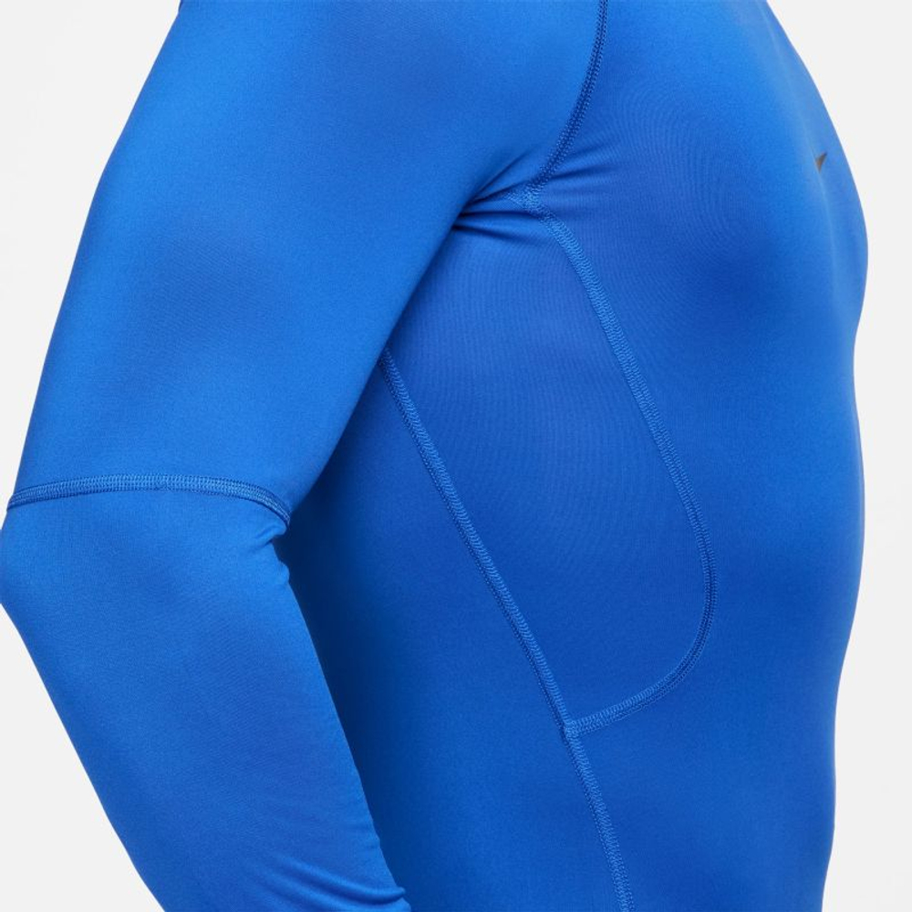 Термобелье Nike Pro Dri-FIT Tight Long-Sleeve Fitness Top - game royal/black