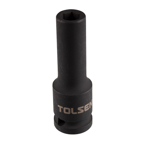 TOLSEN (TT18261) Головка торцевая ударная глубокая шестигранная 1/2", 11 мм