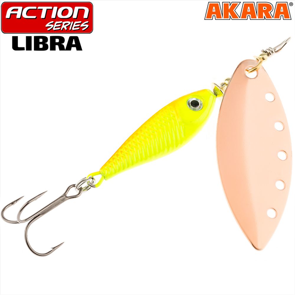 Блесна вращающаяся Akara Action Series Libra 3 11 гр. 2/5 oz. A20-4