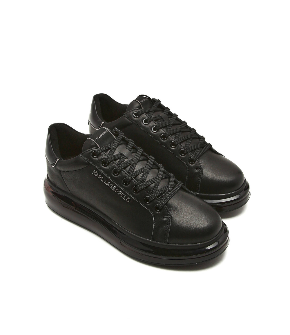 Кожаные кроссовки kapri kushion Karl Lagerfeld - черный(KL52625)
