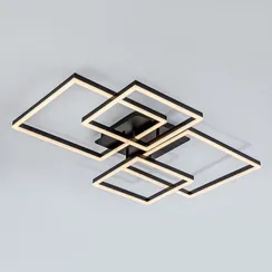 Потолочная люстра  L11060-4 BK LED4U