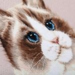Набор для вышивания нитками Panna, Рэгдолл, 19.5х24.5 см