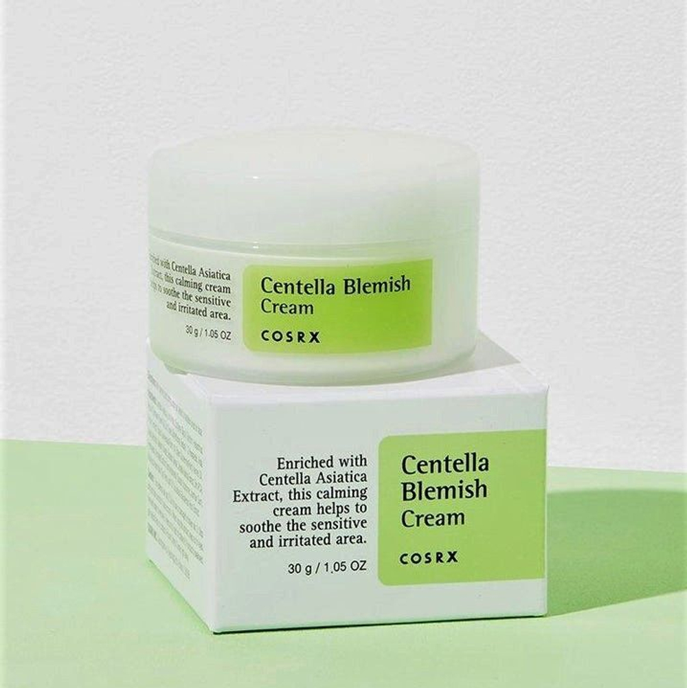 Крем для лица против акне Cosrx Centella Blemish Cream 30 мл.