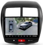 Магнитола для Mitsubishi ASX 2010-2016, Peugeot 4008, Citroen C4 Aircross - Teyes CC3-2K-360 на Android 10, Быстрая, 2K QLED, CarPlay, 4G SIM-слот, 4 камеры в комплекте
