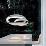 Pendant design lamp  O-Space by Foscarini (White)