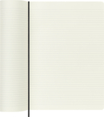 Блокнот Moleskine CLASSIC SOFT QP641 A4 192стр. линейка мягкая обложка черный