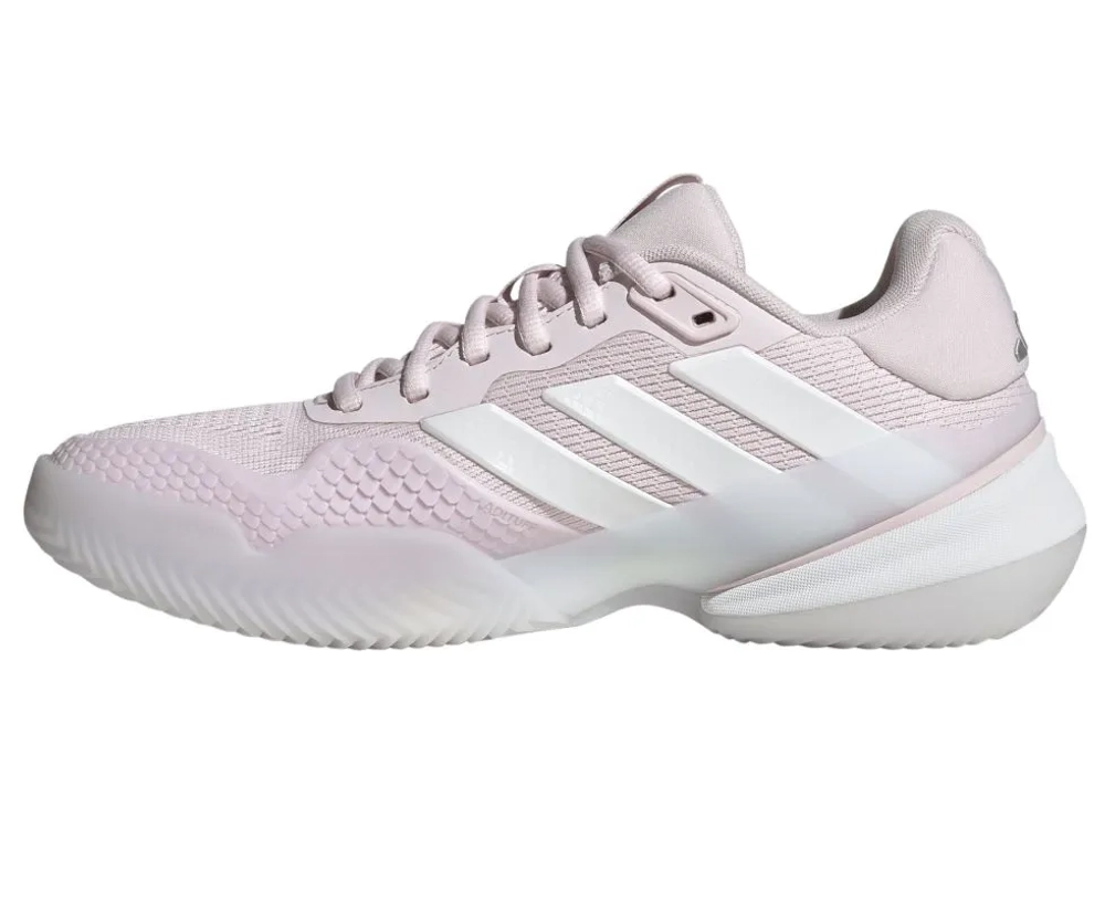 Женские теннисные кроссовки Adidas Barricade 14 W Clay - distilled pink/cloud white/cloud white