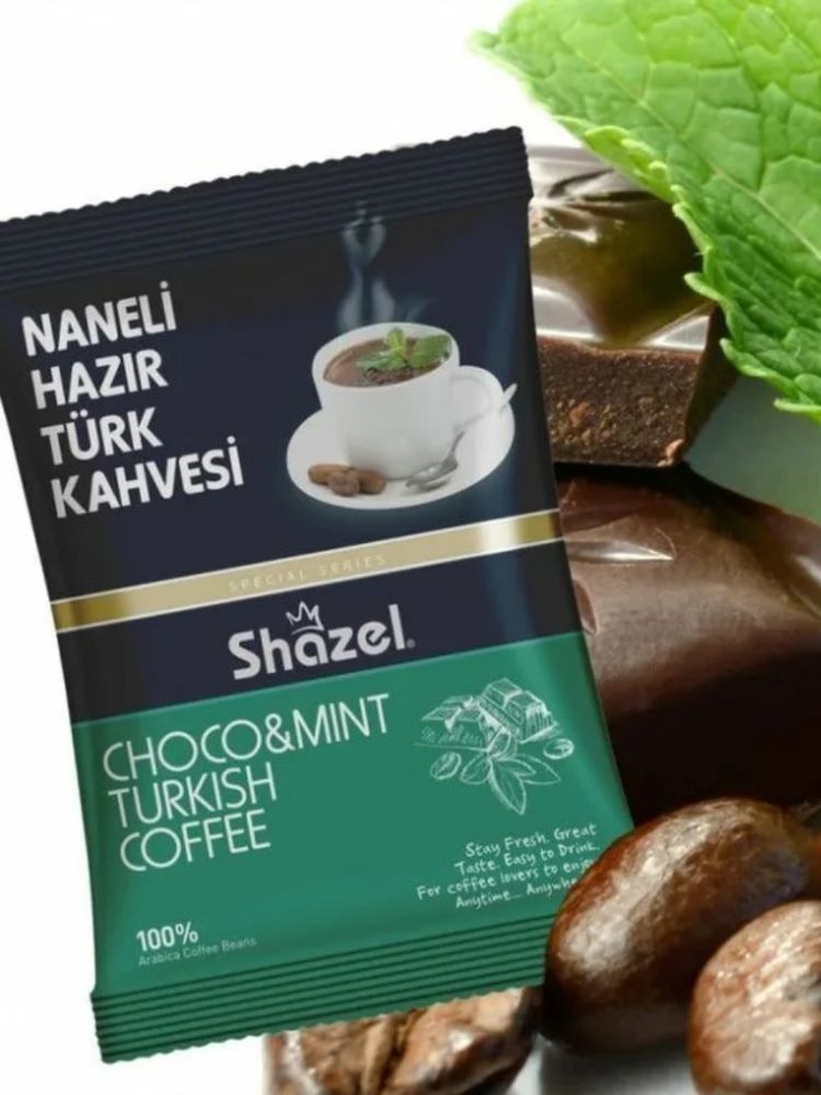 Кофейный напиток Shazel Шоколад и мята 100 г