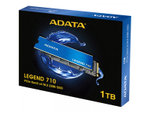SSD накопитель ADATA Legend 710 1ТБ, M.2 2280, PCIe 3.0 x4, NVMe [ALEG-710-1TCS]