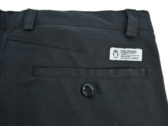 Брюки COOL PENGUIN Chino Light SS17 с карм. (BLACK)