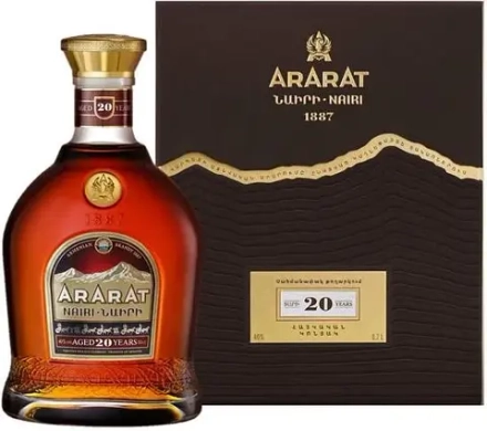 Армянский коньяк ARARAT Nairi 20 лет, 0,7 л