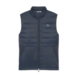 Мужская теннисная жилетка Lacoste Sport Quilted - dark grey