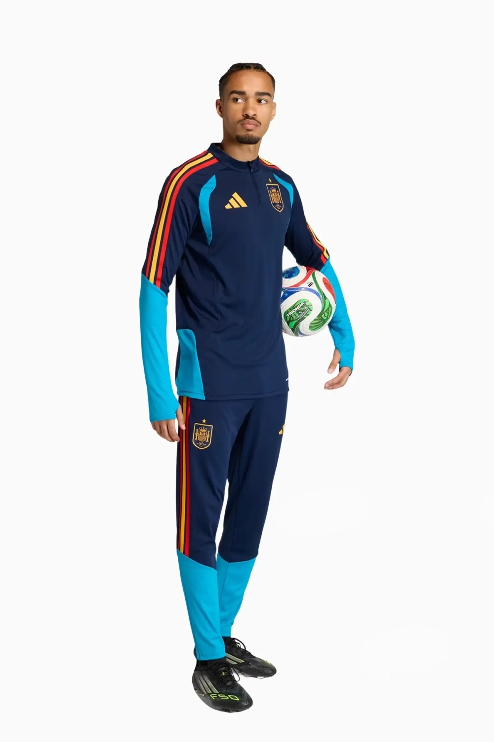 Кофта adidas Spain 2026 Training Top - темно-синий