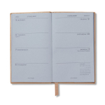 Smythson Ежедневник 2026 Panama Weekly Diary with Pocket, Navy