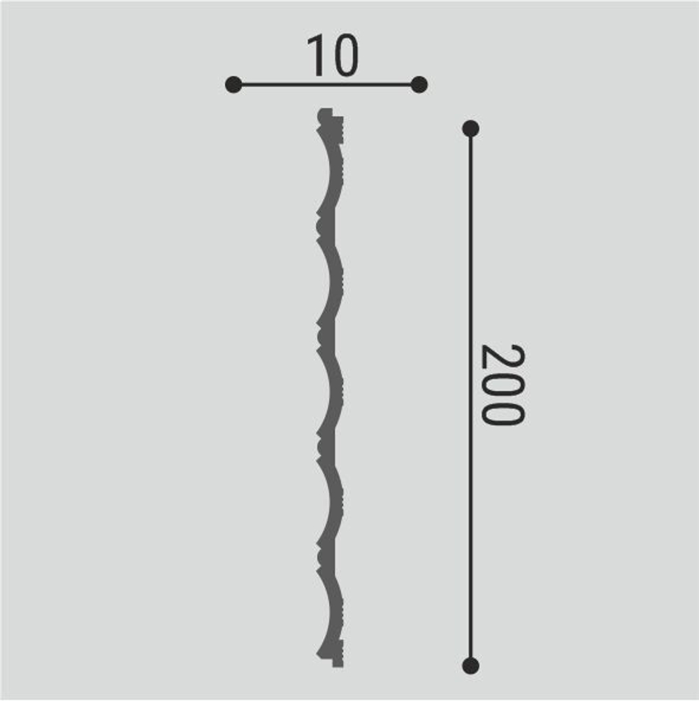 bello deco Панель стеновая XPS СП 04/2 00-00105055